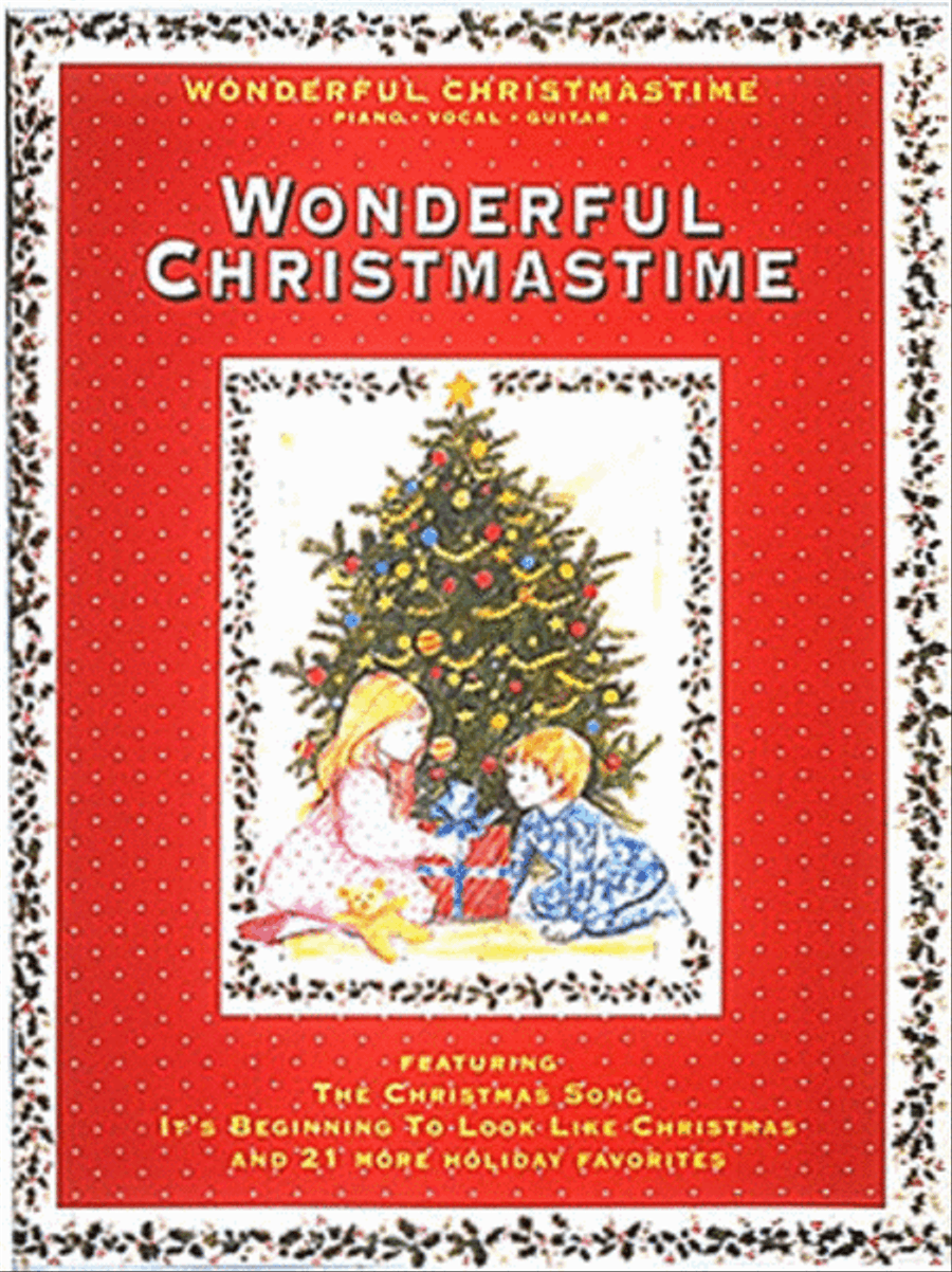 Wonderful Christmastime Piano, Vocal, Guitar scores gallery preview page 1