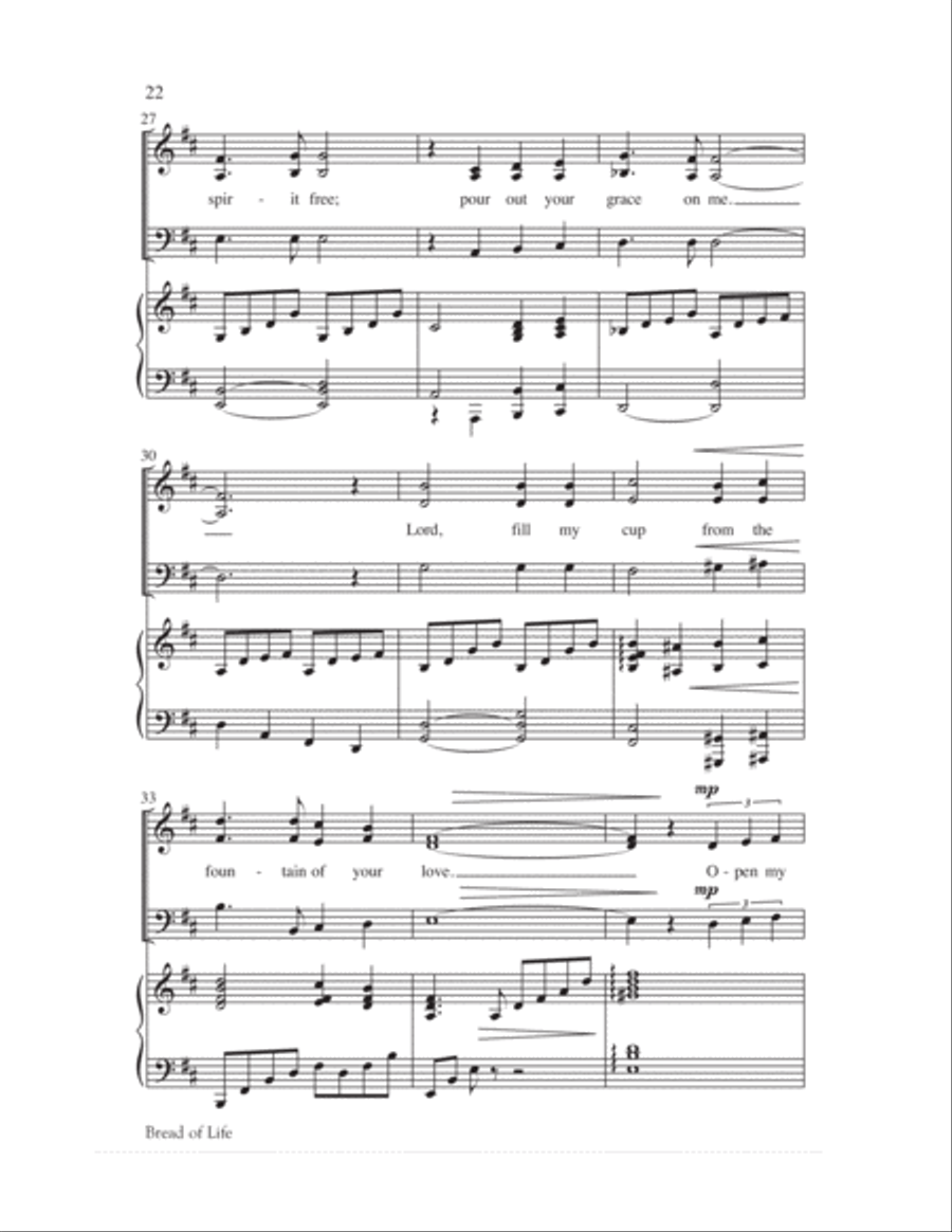 We Remember Calvary (SAB) 3-Part scores gallery preview page 25