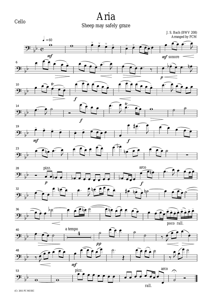Bach Aria 