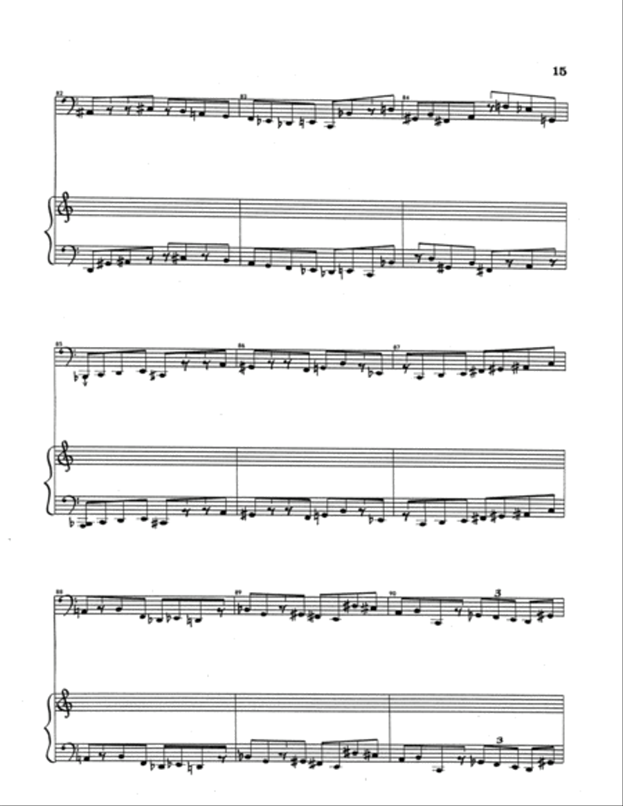 Fractals Bassoon scores gallery preview page 16