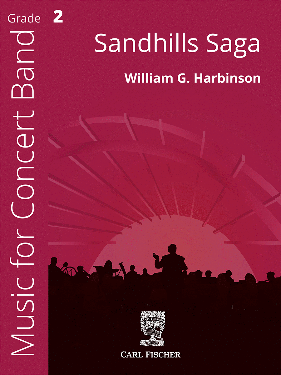 Sandhills Saga Concert Band scores gallery preview page 1