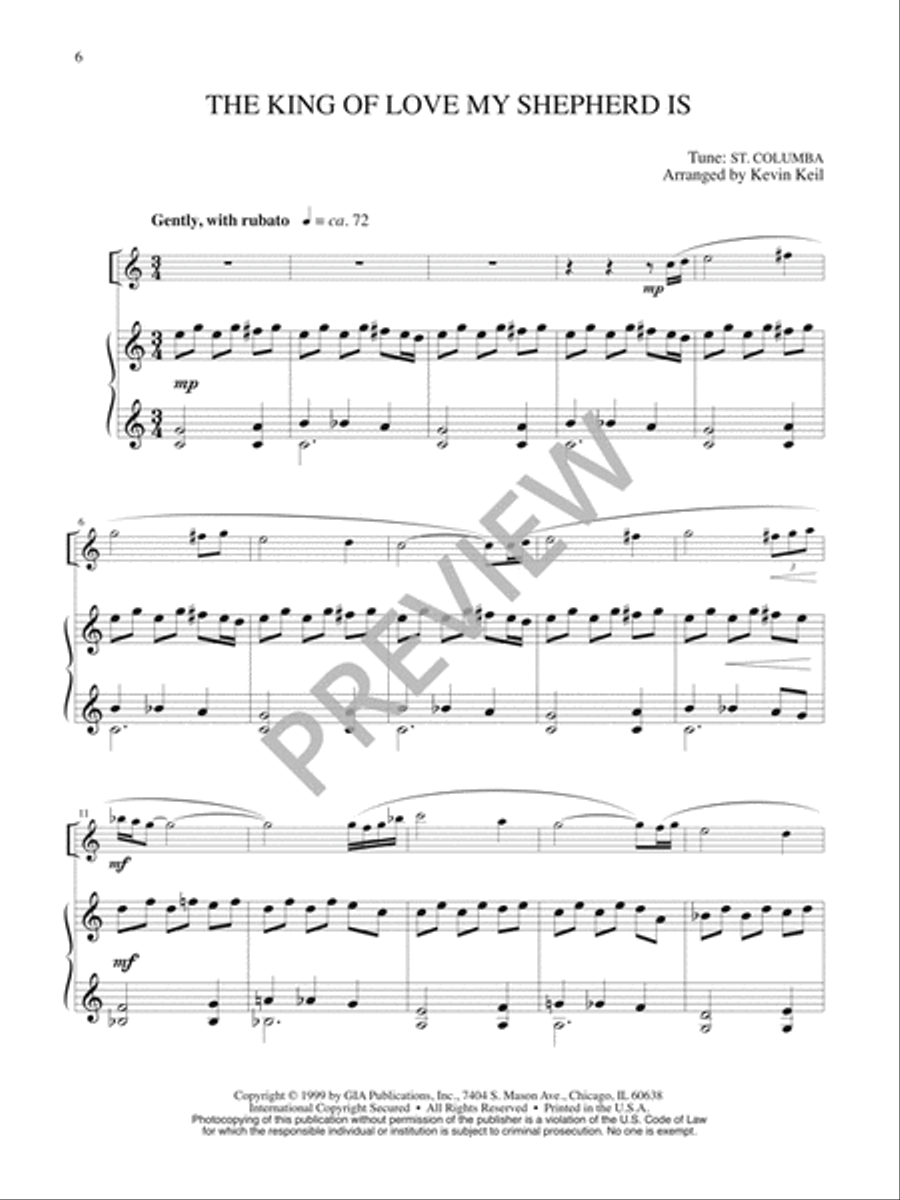 The Peace of Christ The Peace of Christ Piano scores gallery preview page 8