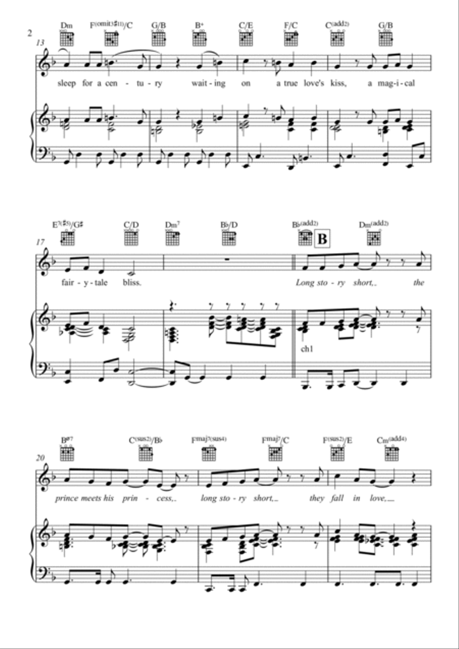 Long Story Short Piano, Vocal, Guitar scores gallery preview page 2