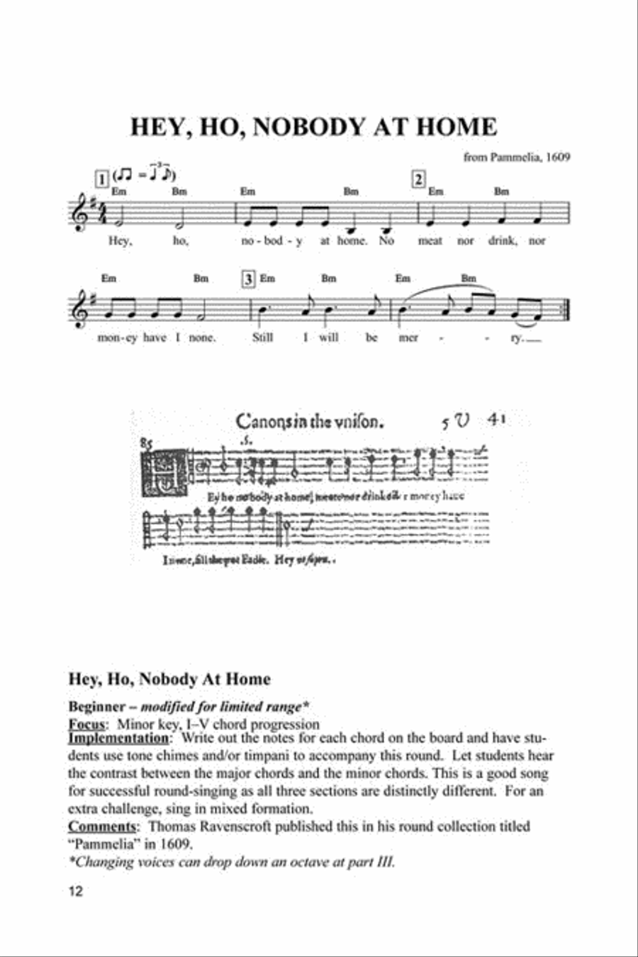 Warming Up with Rounds Choir scores gallery preview page 3