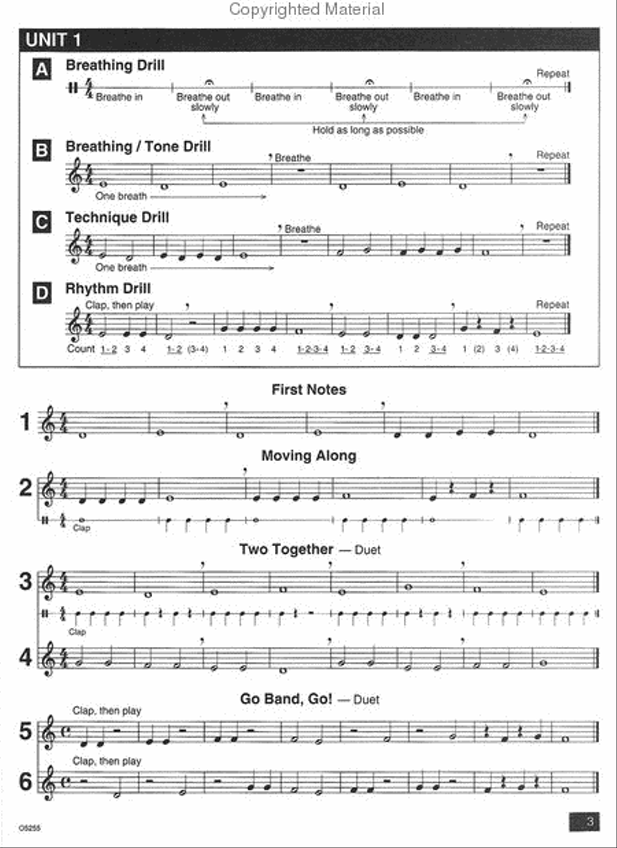 Skill Builders - Book 1 Skill Builders - Book 1 Concert Band Methods scores gallery preview page 2