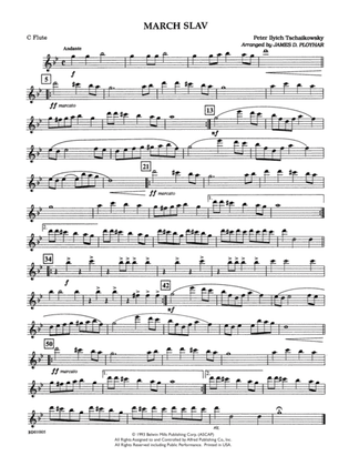 March Slav: Flute