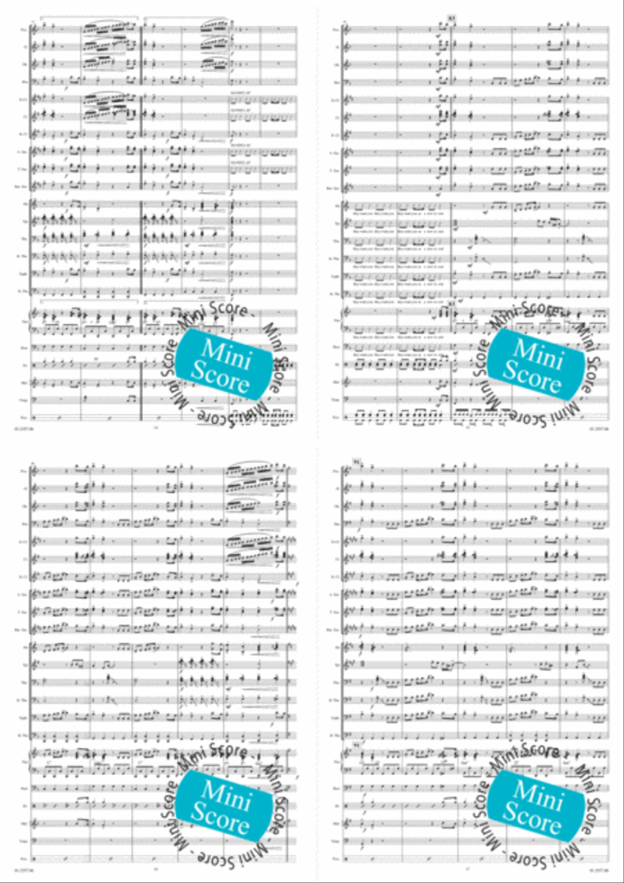 Village People on the Move Big Band scores gallery preview page 6