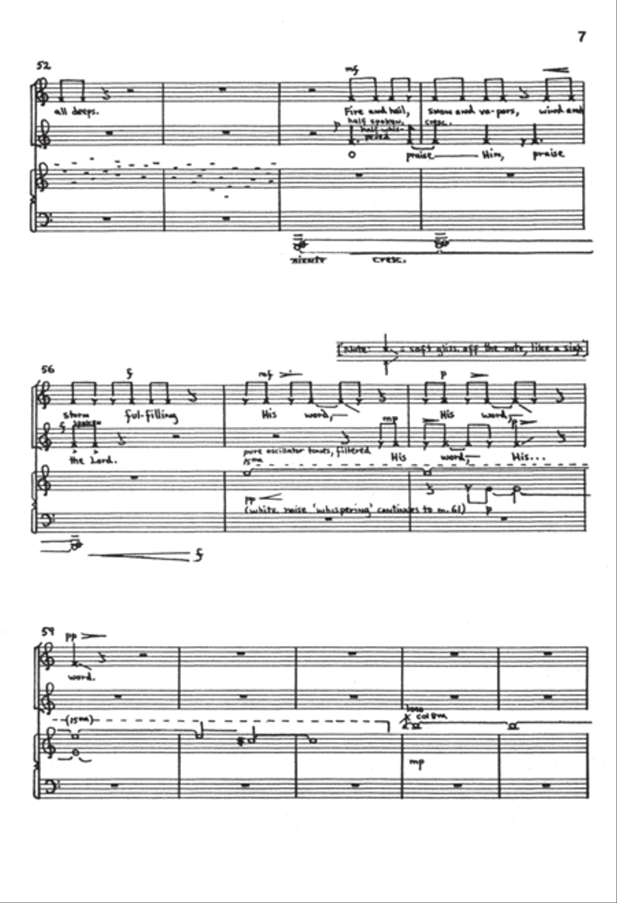 Everything That Hath Breath 2-Part scores gallery preview page 6