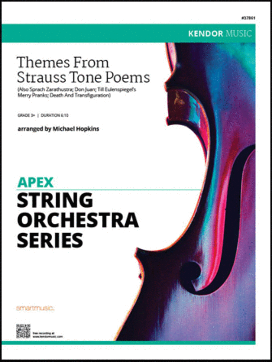 Themes From Strauss Tone Poems String Orchestra scores gallery preview page 1
