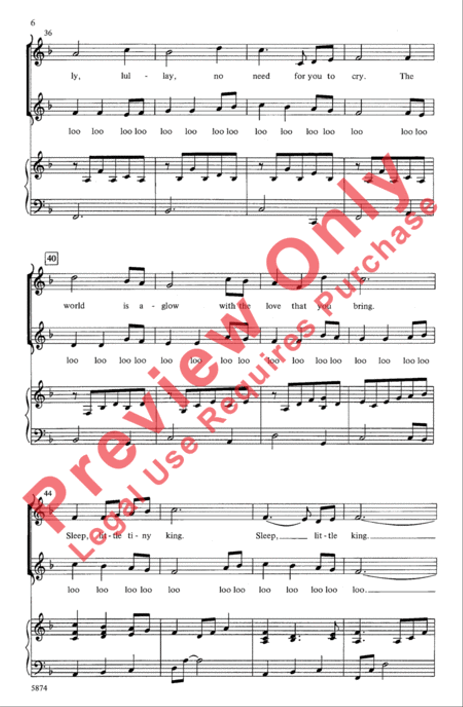 Child of Peace Child of Peace 2-Part scores gallery preview page 6