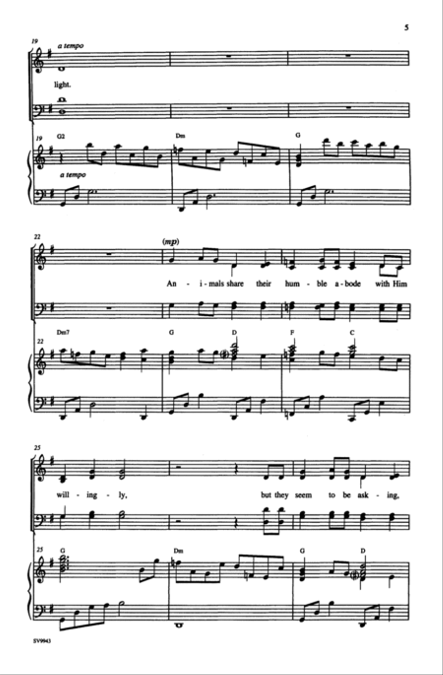By Candlelight By Candlelight 4-Part scores gallery preview page 4