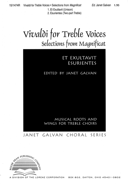 Vivaldi For Treble Voices