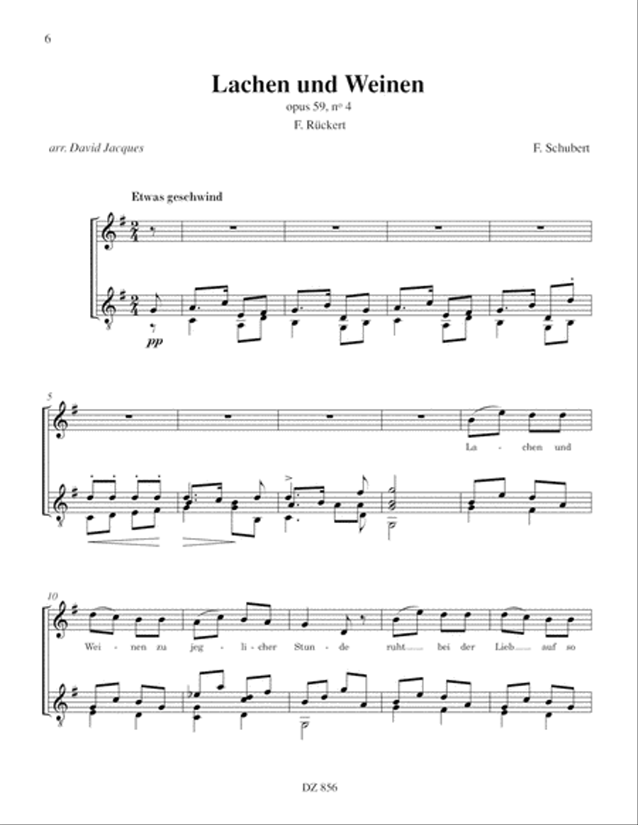 16 Lieder Classical Guitar scores gallery preview page 6