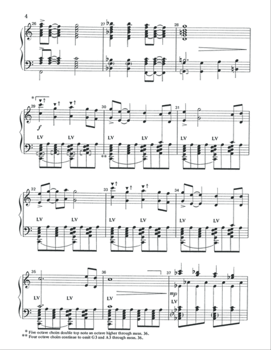 A Song of Gladness 5-Octaves scores gallery preview page 4