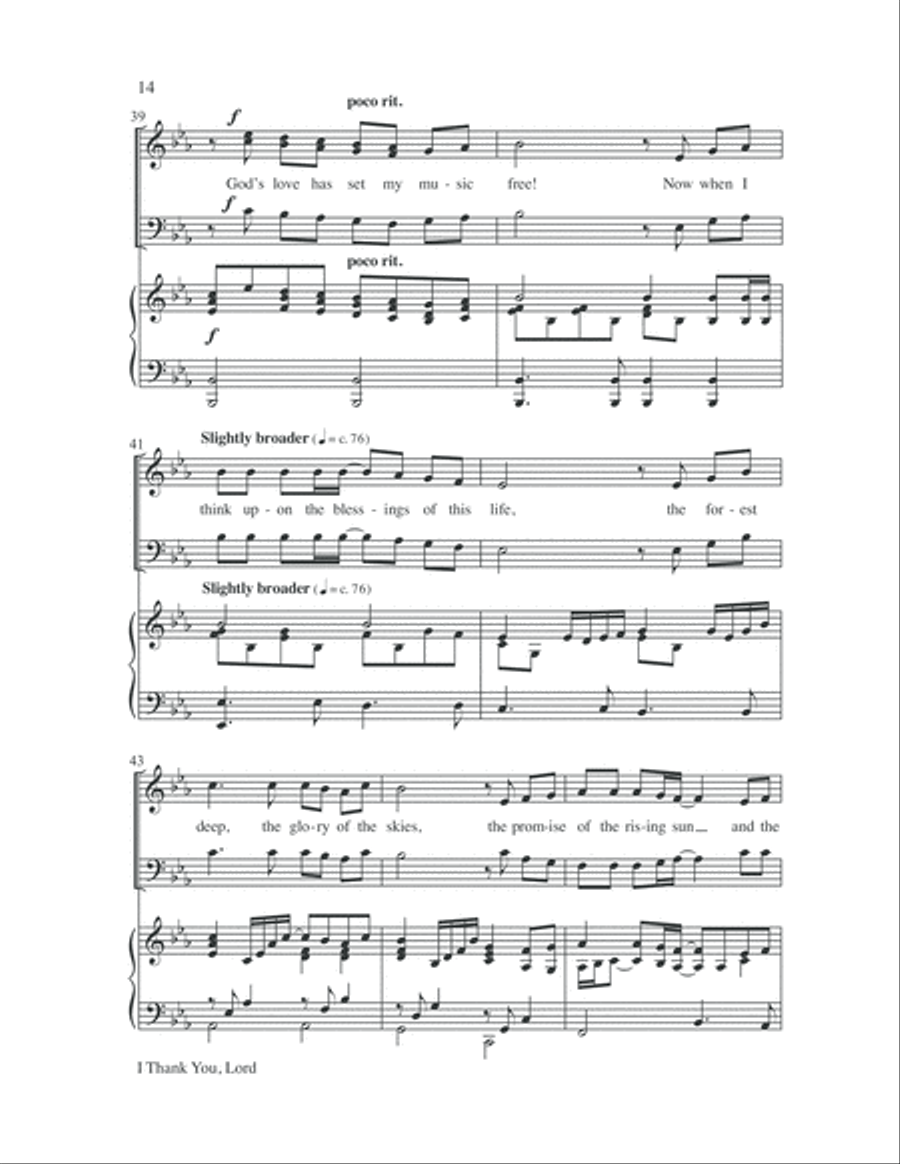 Easy Anthems, Vol. 4 3-Part scores gallery preview page 15