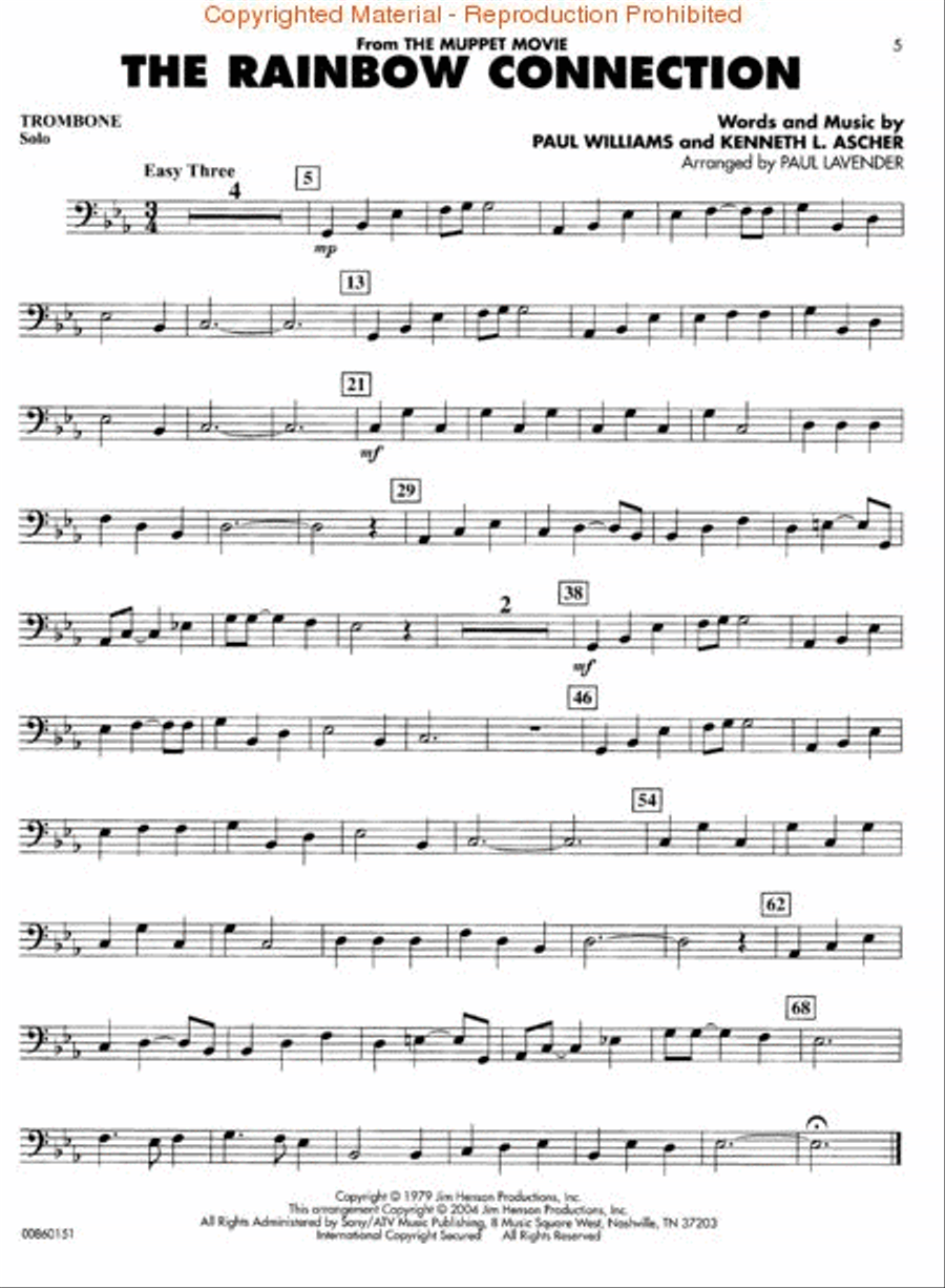 Film Favorites - Trombone
