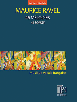 Book cover for Ravel: 46 Melodies