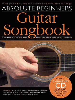 Book cover for Absolute Beginners Guitar Songbook