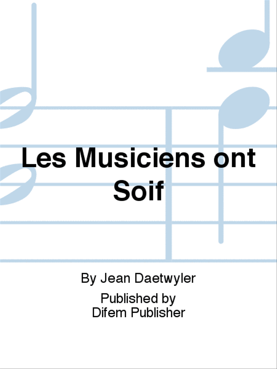 Les Musiciens ont Soif Brass Band scores gallery preview page 1