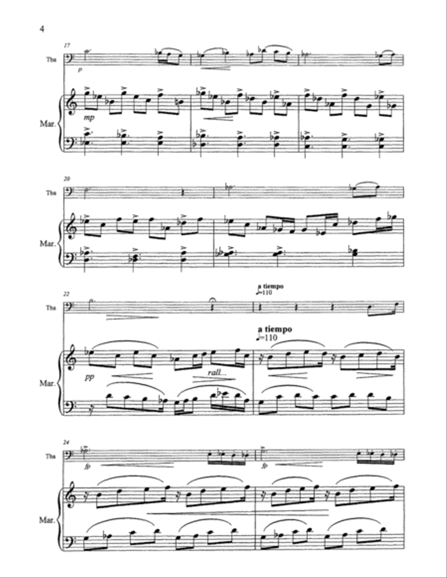 Angels Carillons Tuba scores gallery preview page 5