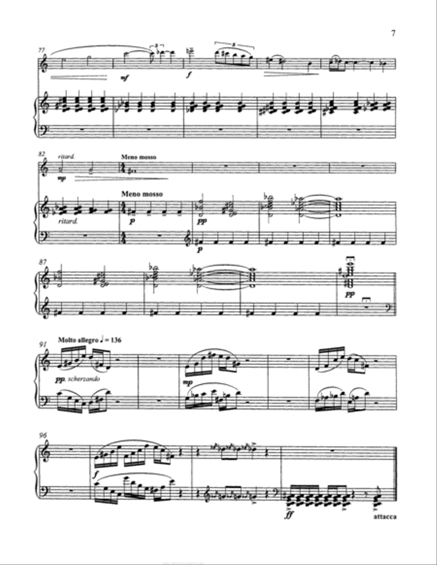 Concerto for Clarinet and Orchestra Chamber Orchestra scores gallery preview page 6