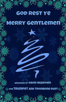 Book cover for God Rest Ye Merry Gentlemen, Jazz Style, for Trumpet and Trombone Duet
