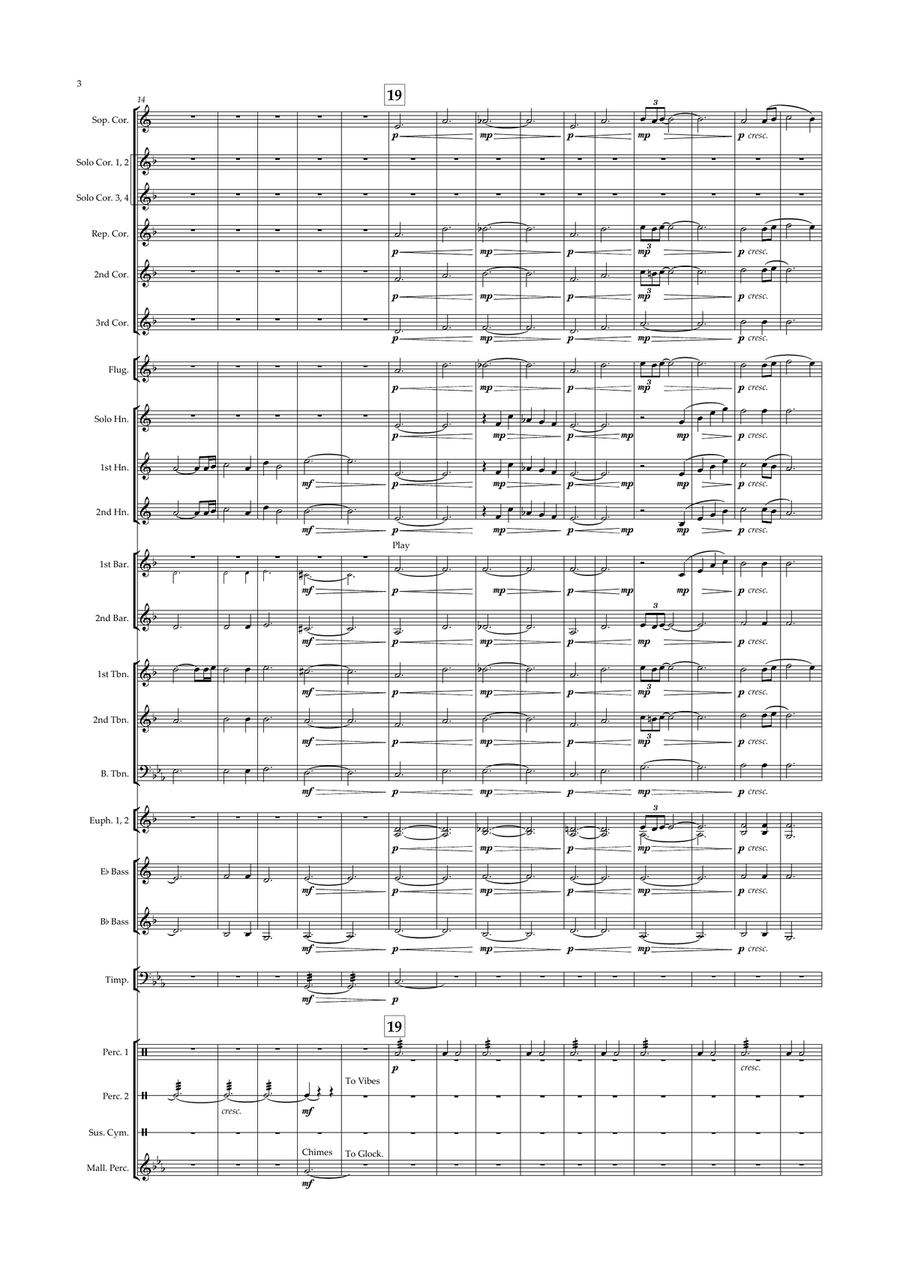 Fate of the Gods for Brass Band Brass Band scores gallery preview page 4