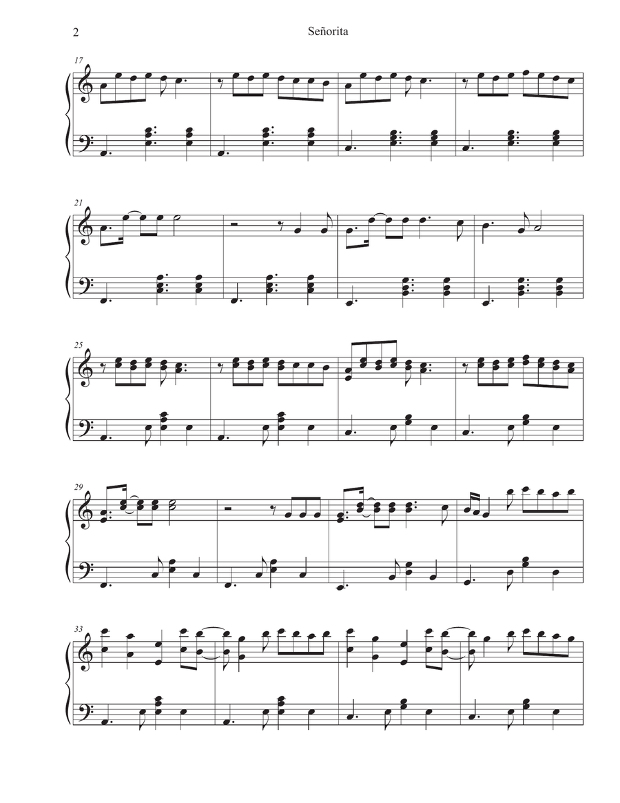 Senorita Harp scores gallery preview page 2