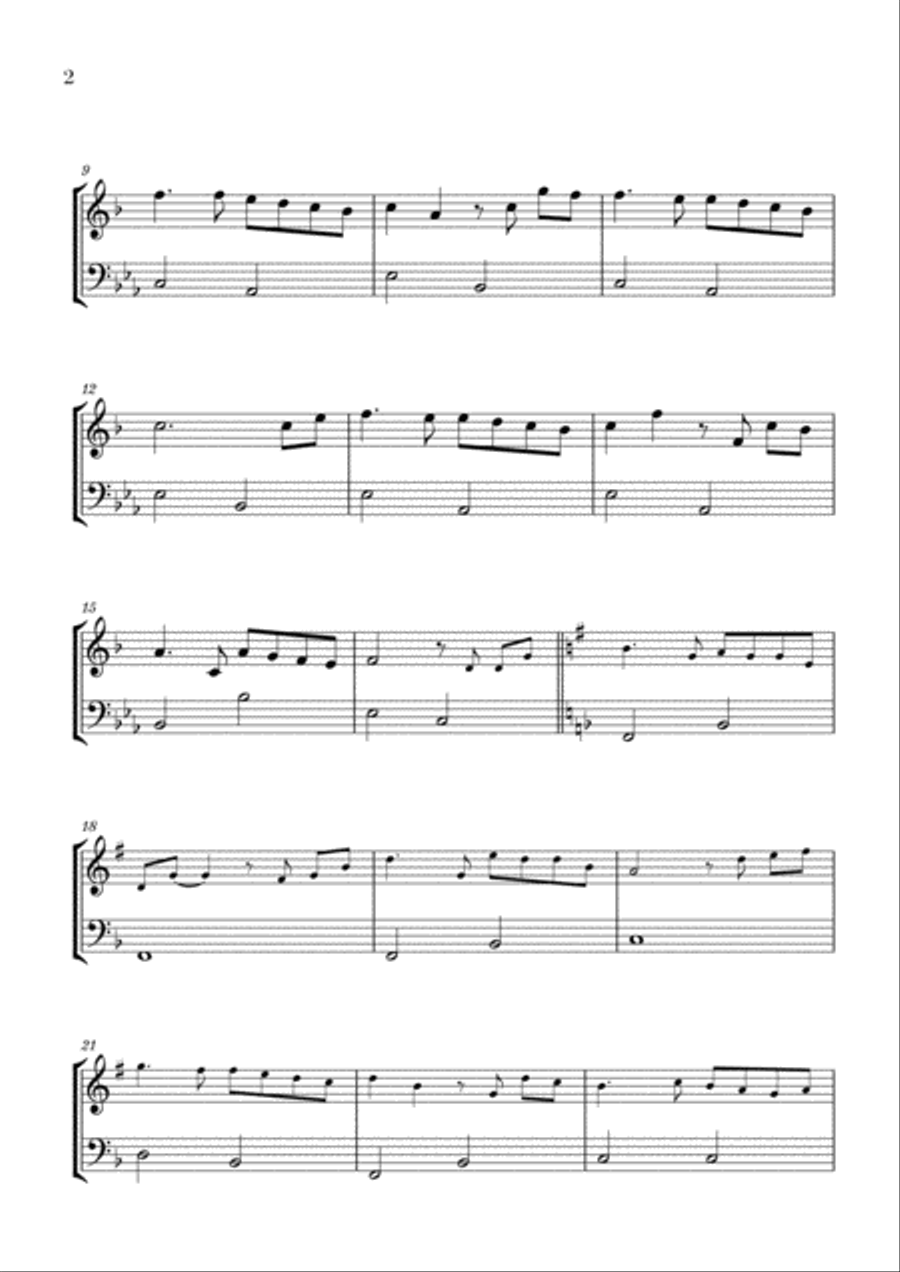 You Raise Me Up Brass Duet scores gallery preview page 2