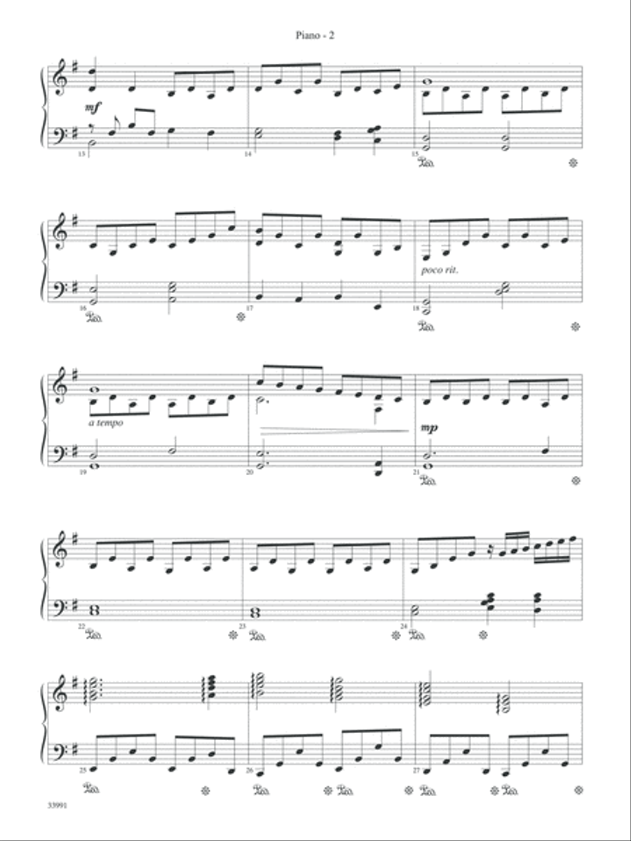 Around the World in One Concert: Piano Accompaniment Orchestra scores gallery preview page 2