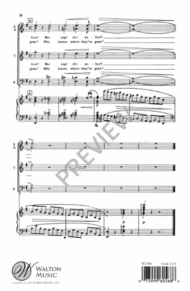 Zigeunerleben (Gypsy Life) (Vocal Score) image number null