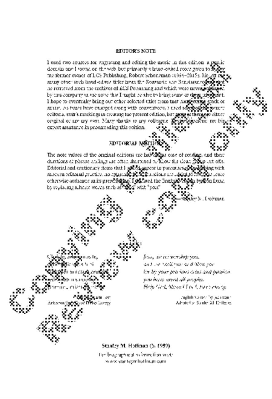 Jesu, We Do Worship You (Christe, adoramus te) SSATB scores gallery preview page 2