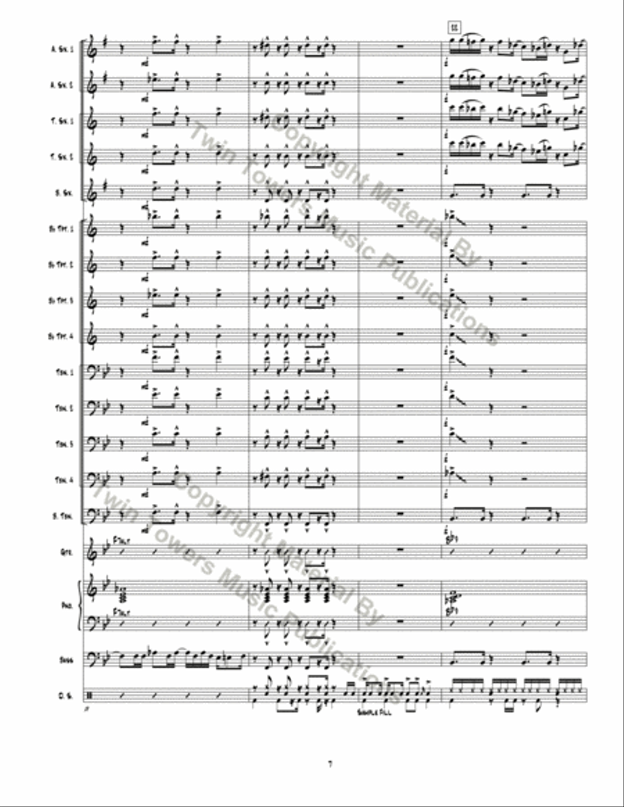 Daddy's House Party Jazz Ensemble scores gallery preview page 8