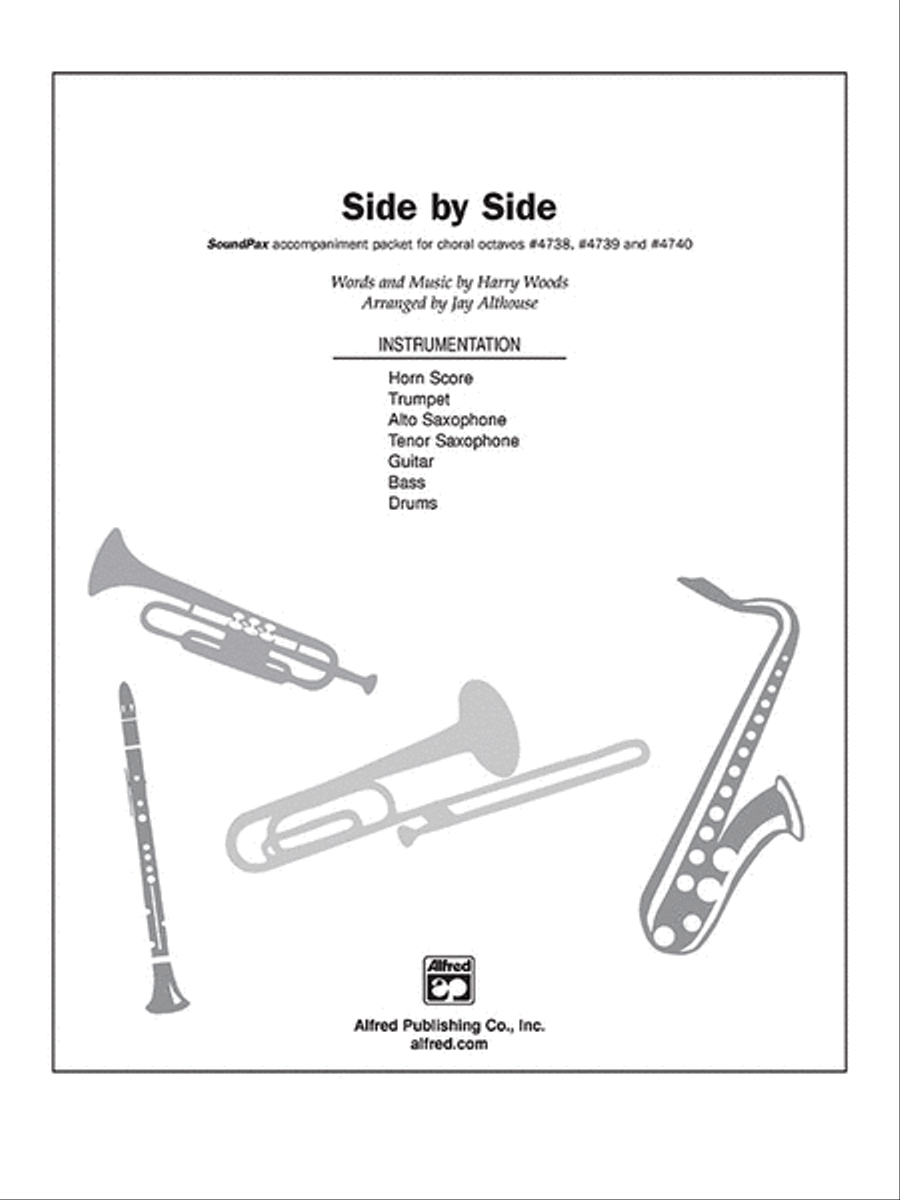 Side by Side Choir scores gallery preview page 1