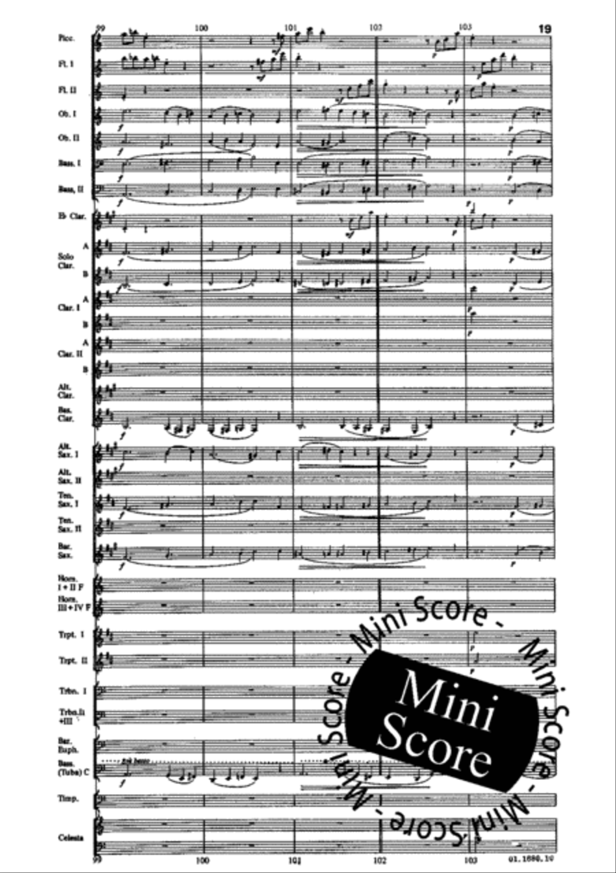 Geschwind Marsch by Beethoven Concert Band scores gallery preview page 23