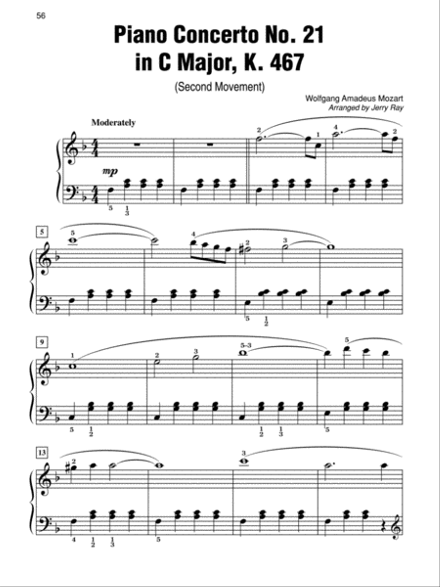Simply Mozart Easy Piano scores gallery preview page 4