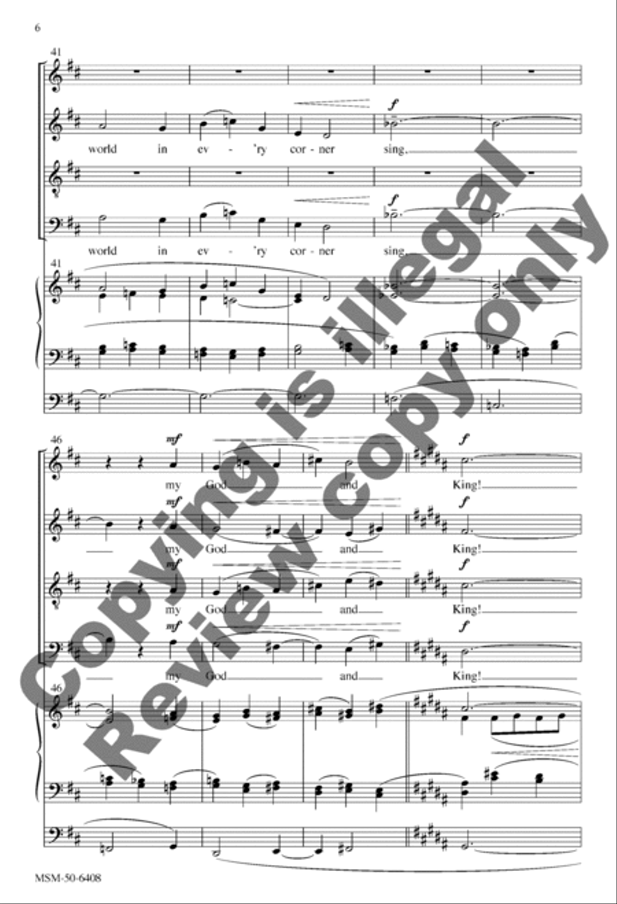 Antiphon 4-Part scores gallery preview page 6