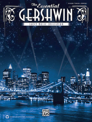 Book cover for The Essential Gershwin Sheet Music Collection