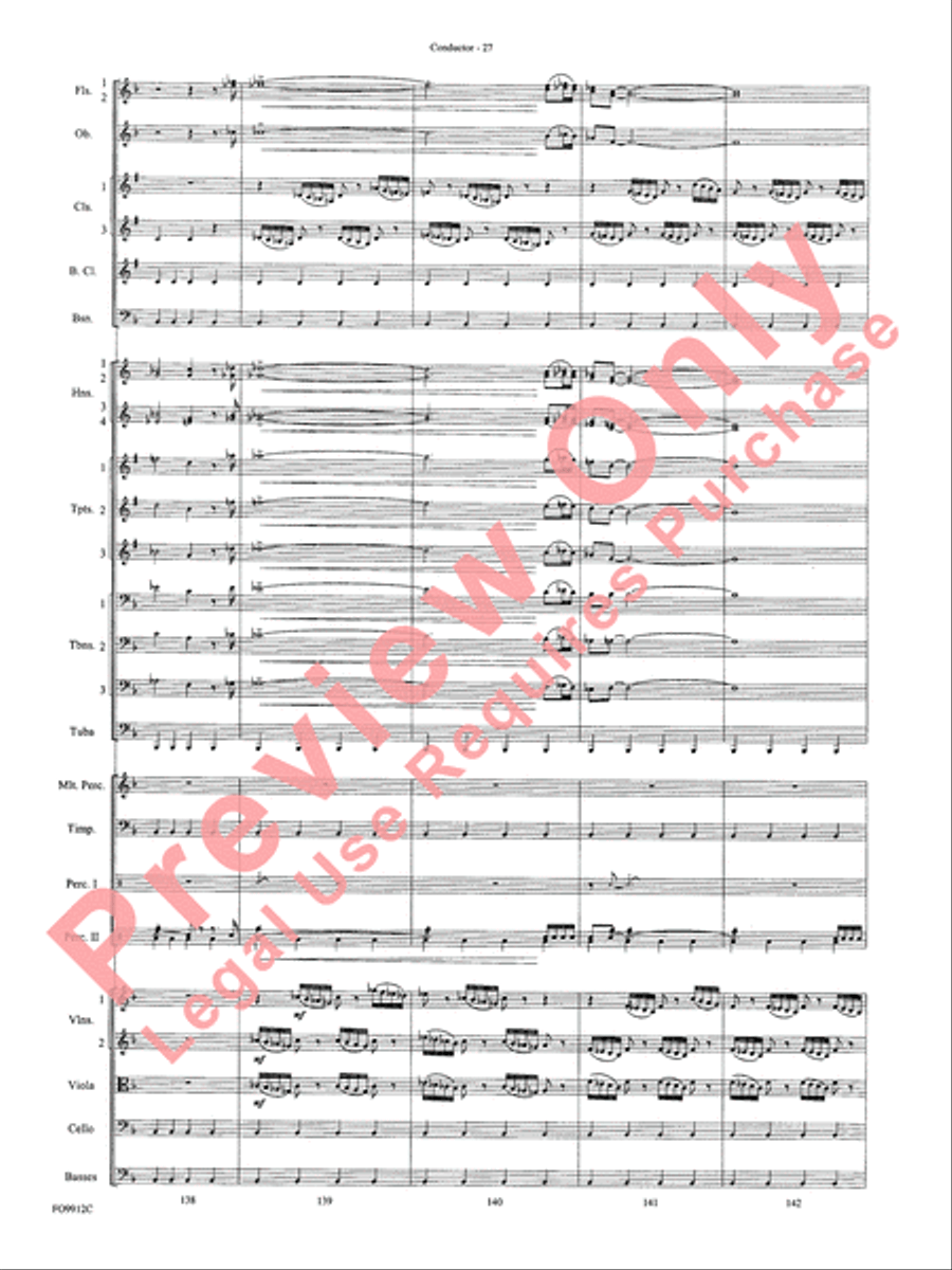 Selections from Star Wars: Episode I The Phantom Menace Full Orchestra scores gallery preview page 29