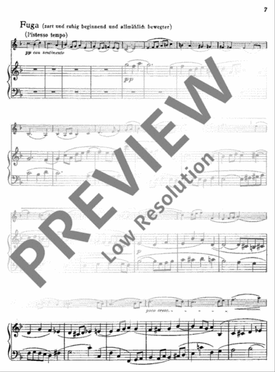 Sonata Violin scores gallery preview page 8