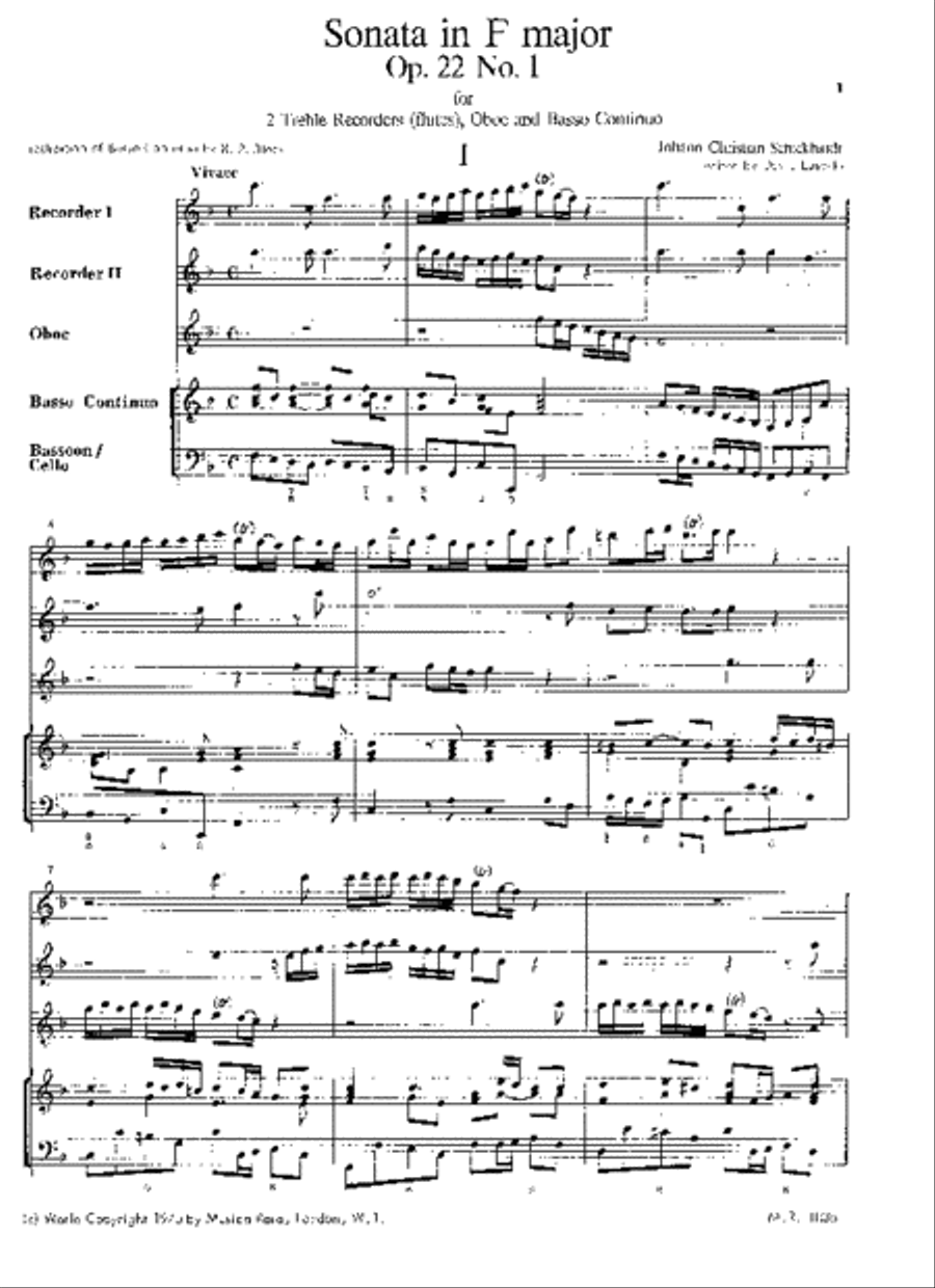 Sonatas Op. 22 Sonatas Op. 22 String Quartet scores gallery preview page 2