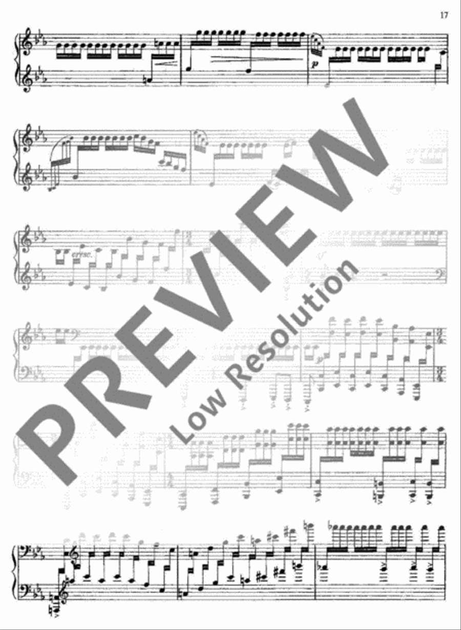 5 Concert Studies Piano Method scores gallery preview page 18