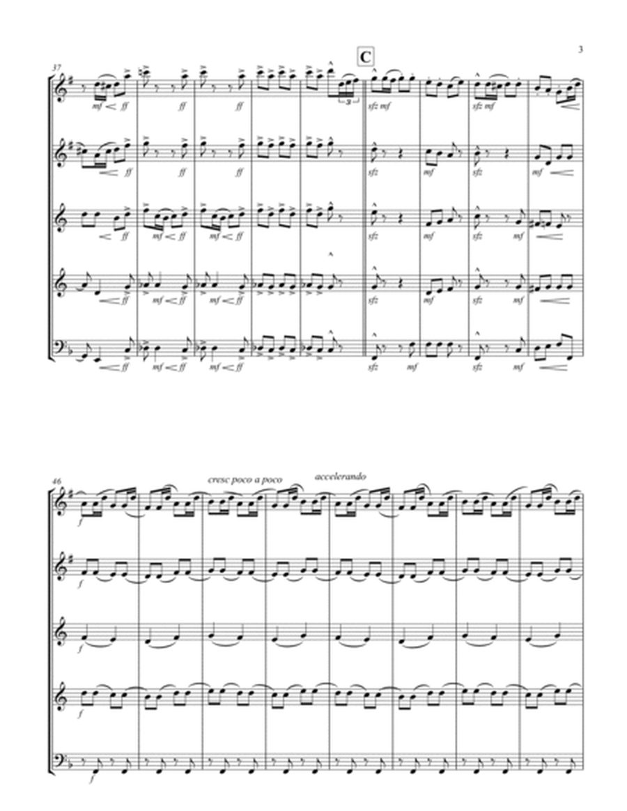 Russian Dance ("Trepak") (from "The Nutcracke rSuite") (F) (Brass Quintet - 2 Trp, 2 Hrn, 1 Trb)