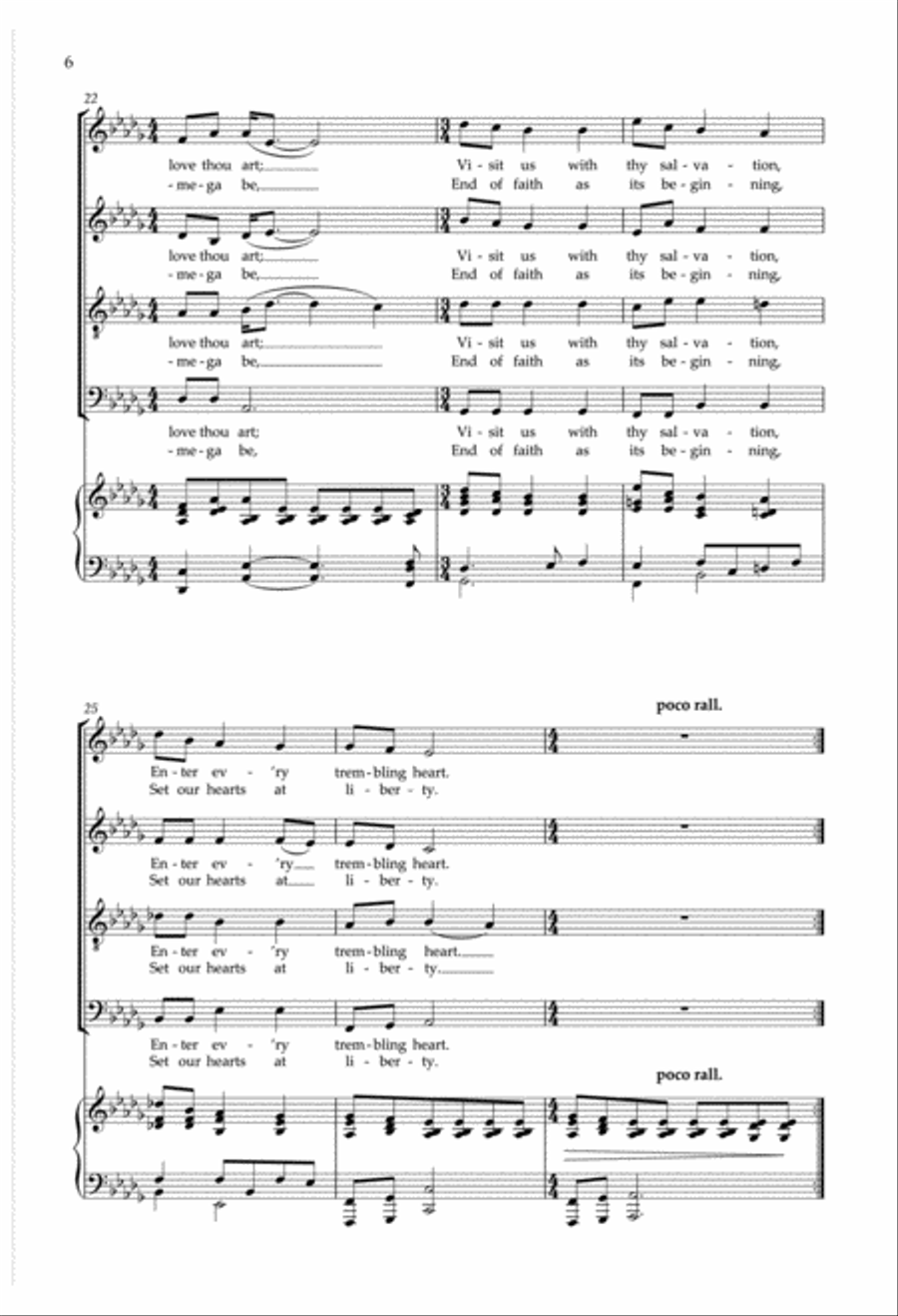 Love Divine (Downloadable Choral Score)