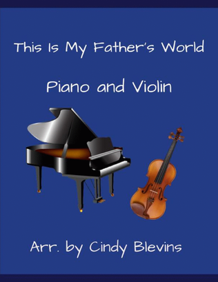 Book cover for This Is My Father's World, for Piano and Violin