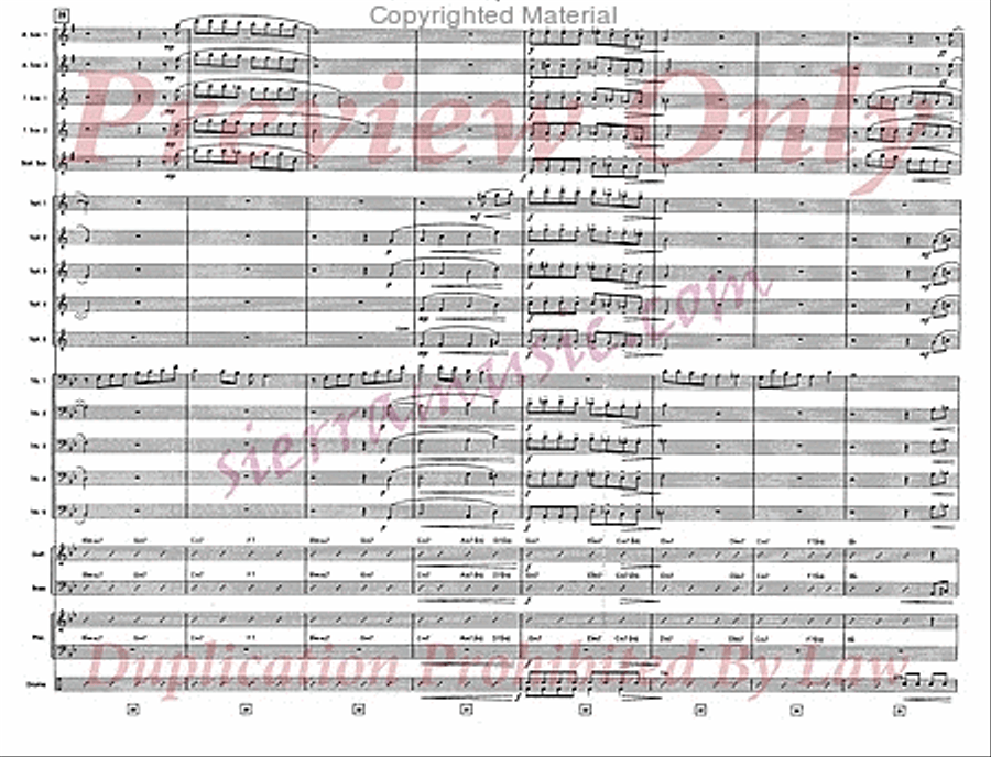 Polka Dots And Moonbeams Jazz Ensemble scores gallery preview page 5