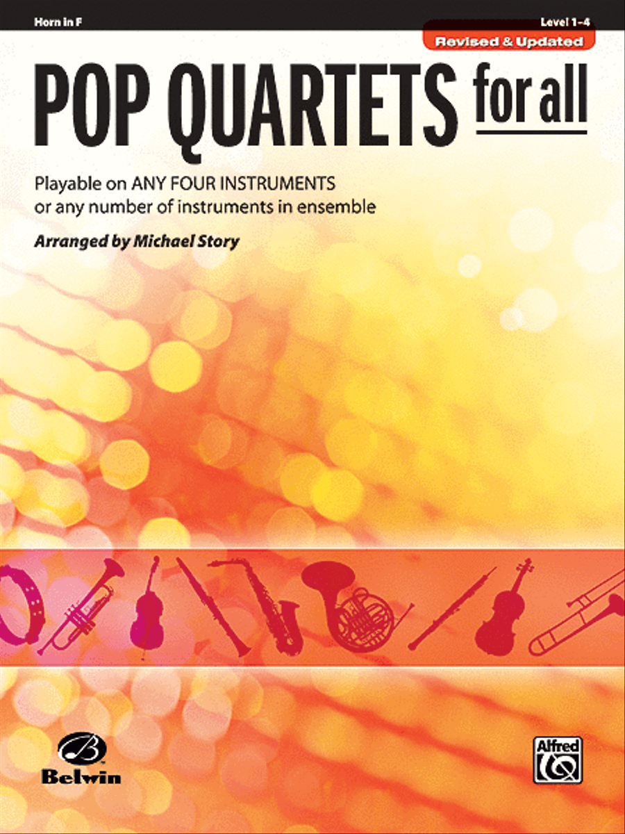 Pop Quartets for All Small Ensemble scores gallery preview page 1