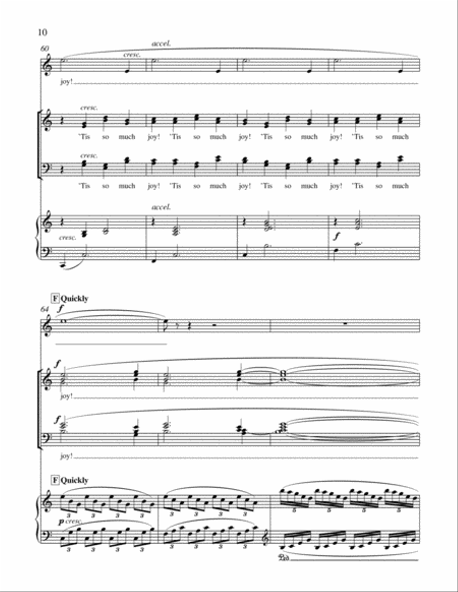 A Heart in Hiding: 6. A Jewel, A Joy! 4-Part scores gallery preview page 16