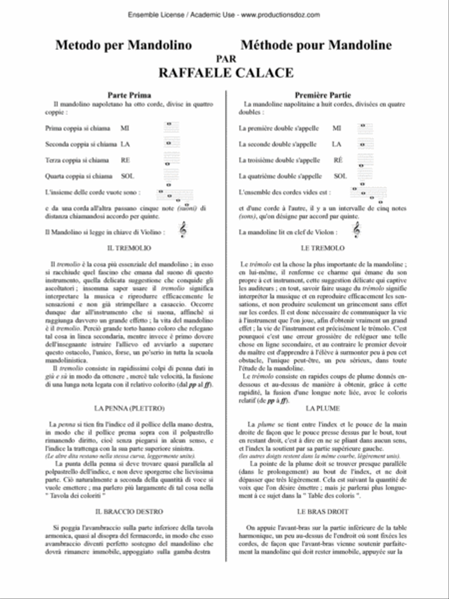 Méthode pour mandoline, partie 1-2 Mandolin scores gallery preview page 2