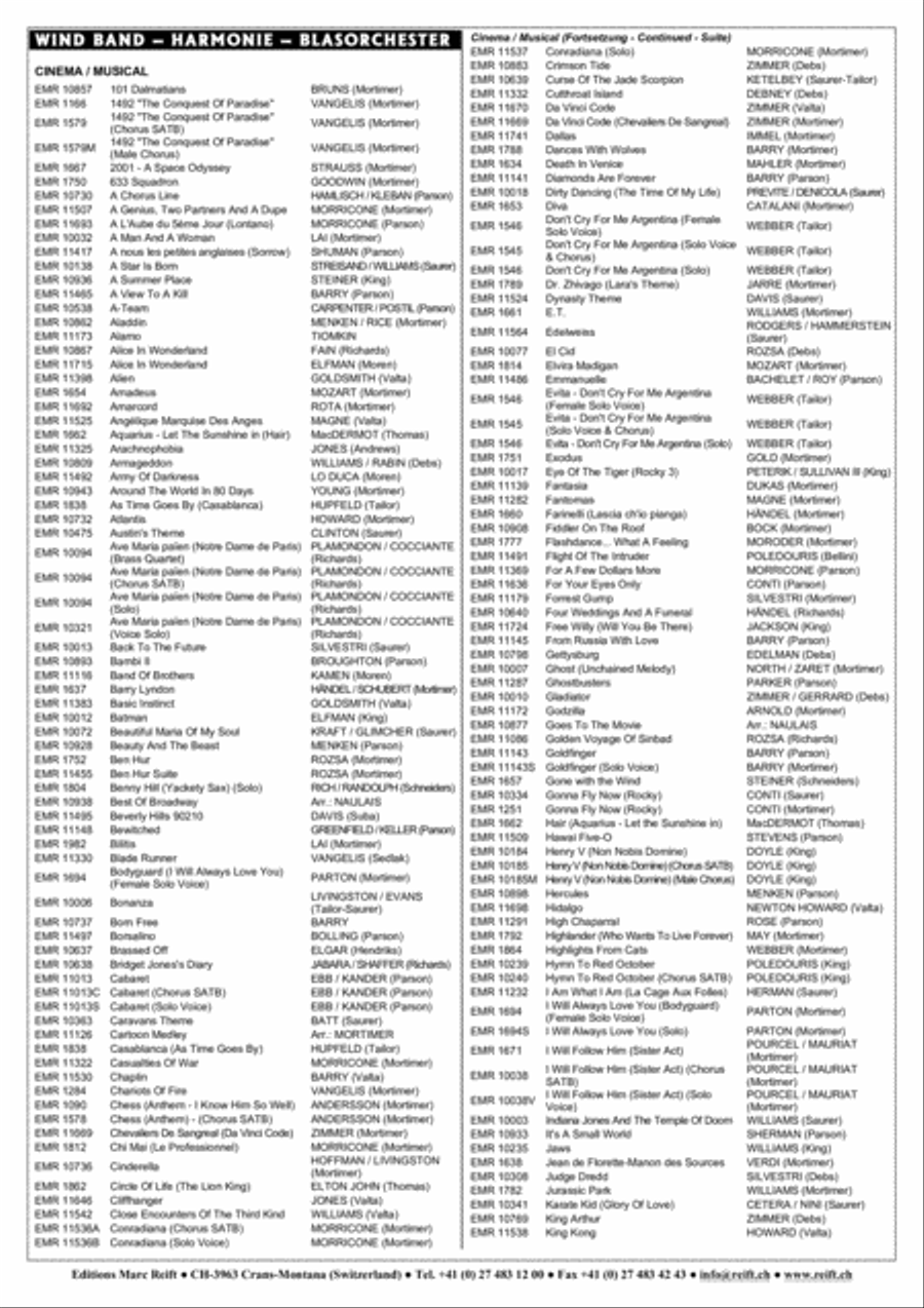 MacGyver Theme Concert Band scores gallery preview page 12